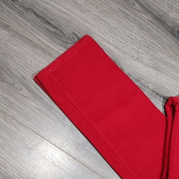 EUC Ralph Lauren Red Straight Leg Corduroy Pants - Picture 2 of 10
